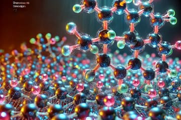 molécules de glycine imaginées